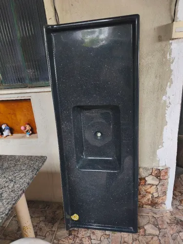 Pia para cozinha sintética granitada nova