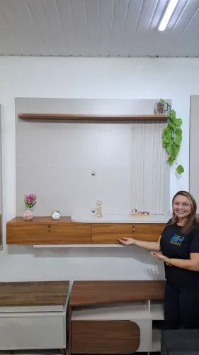 12X SEM JUROS - PAINEL 2 PORTAS PARA TV ATÉ 65?