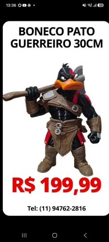 Vendo Patolino do God of War em 3d