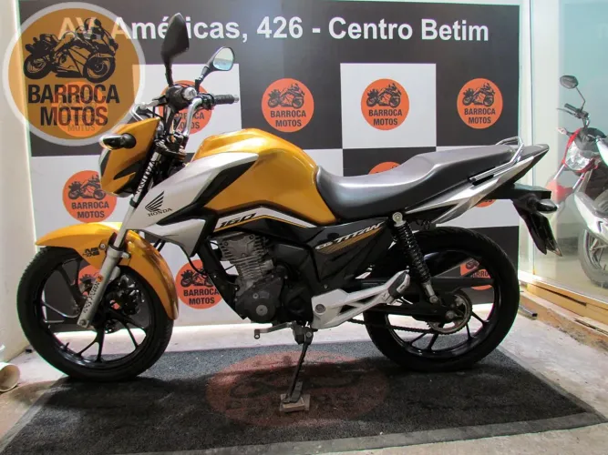CG-160 CG 160 TITAN AMARELA 2021/2022