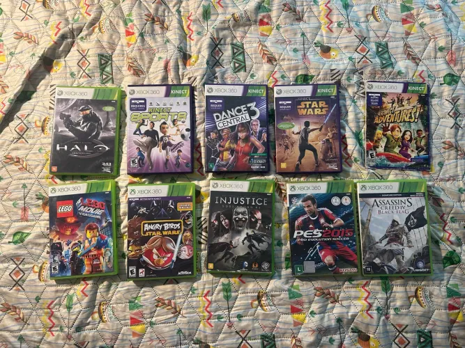 Lote jogos Xbox 360
