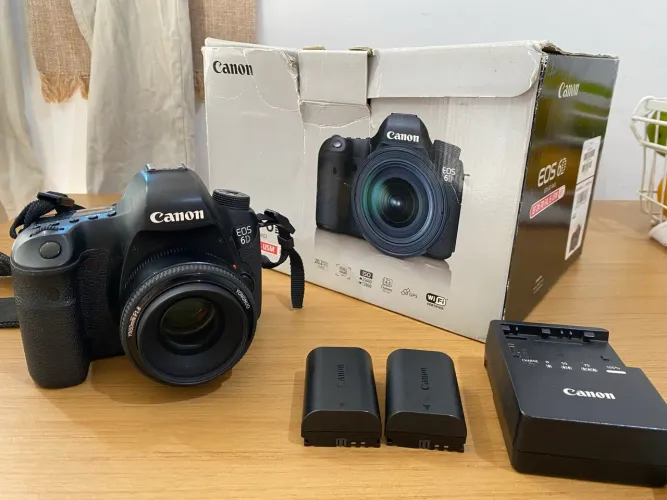 Canon 6D | 50 Mil Cliques | Kit Completo
