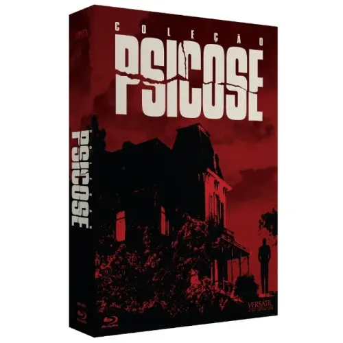 Blu-ray Coleção Psicose - Edição Limitada Com Livreto e 4 Cards - original l a c r a d o