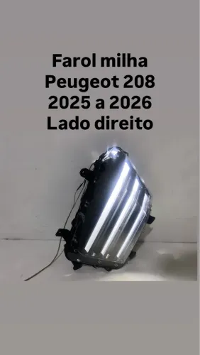 Farol milha Peugeot 208 2025 2026 Ld original 