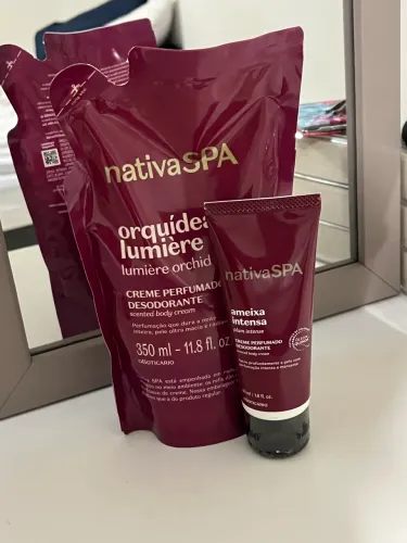 Refil hidratante + creme para mãos nativa SPA