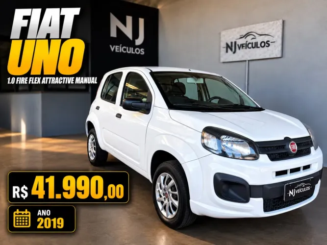 Fiat Uno Attractive 1.0 EVO Fire Flex 8V 5P 2019