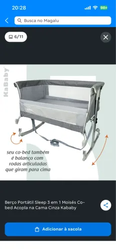Berço portátil