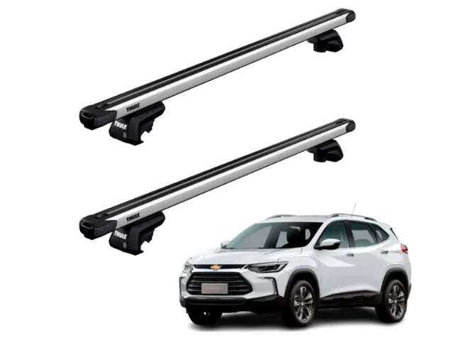 Rack para teto Thule Smart XT Alumínio Tracker 2021 a 2024 !!