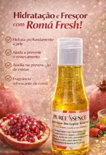 Transforme Seu Banho com o Óleo Corporal Purée Essence!