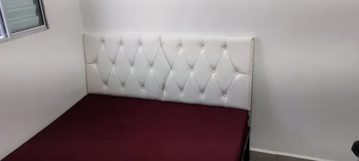 Cabeceira Estofada cama casal/lat solteiro
