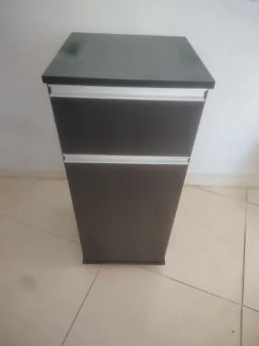 Gaveteiro 2 Gaveta C/ Porta Bebedouro 100%mdf 85cm