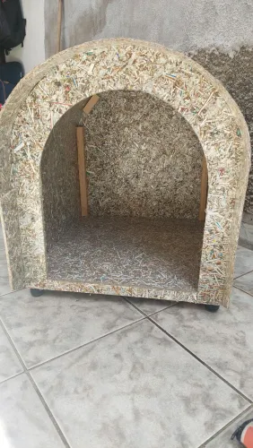 Casinha pet 55cm altura<br> para pet porte médio <br>