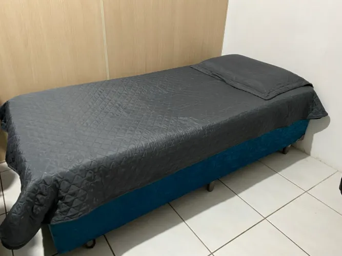 Cama box de solteiro