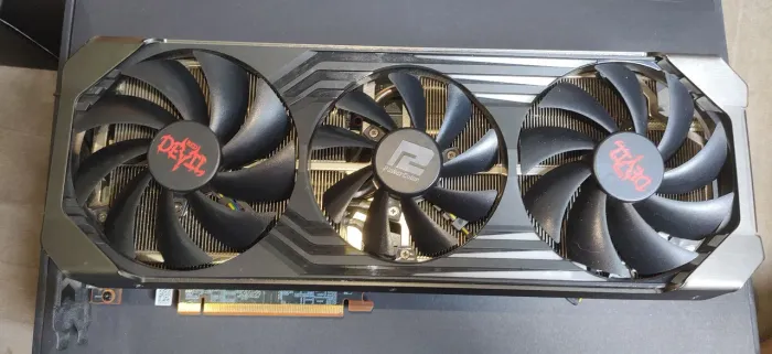 Placa de vídeo Rx 6900xt 16gb powercolor red Devil perfeito sem detalhes sem caixa