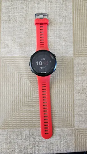 Relógio Garmin Forerunner 45 C/ Monitor Cardíaco tem que trocar bateria