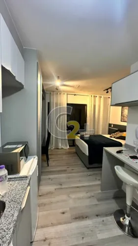 Apartamento mobiliado à venda na Bela Vista com 1 quarto. sem vaga