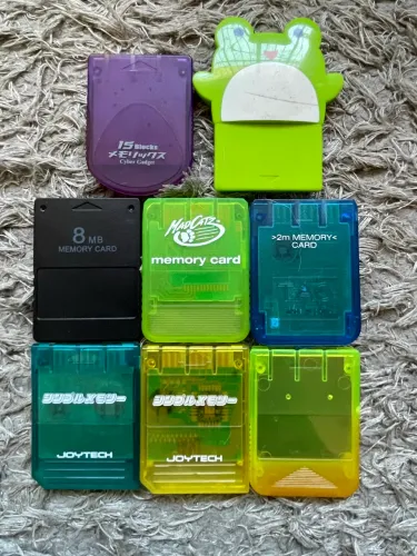 MEMORY CARD - PLAYSTATION 1 / 2 - PS1 / PS2 - PARALELOS