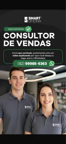 Vaga de emprego para vendedor 