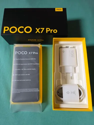 Smartphone Poco X7 Pro 512GB 12GB RAM - Original Xiaomi Carregador 90w - Excelente