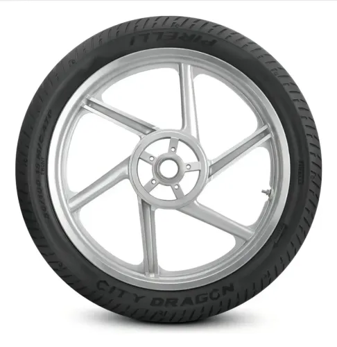 Pneu Pirelli City Dragon 80/100-18 usado em ótimo estado