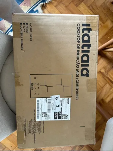COOKTOP INDUÇÃO NA CAIXA!!!!