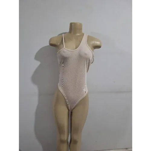 Body feminino marrom