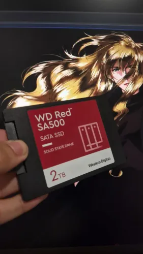 SSD WD Red SA500 2TB SATA - Linha NAS - Saúde 100%