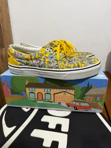 Tênis Vans Simpsons - Tamanho 39 Zerado - Com Caixa Original