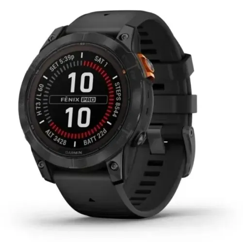 Relógio Garmin Fenix 7 PRO Solar Preto 47mm NOVO