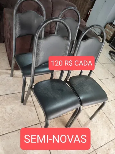 CADEIRAS TUBOLAR SEMI-NOVA