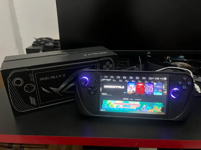 Rog Ally X + Setup (leia)