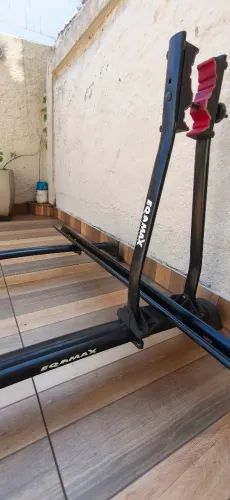 RACK EQMAX NEW WAVE KA e KA+ 4P 2015 a 2022 + Suporte para bike - PRETO