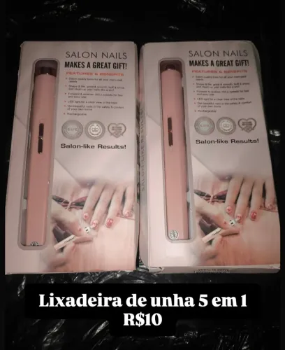 Lixadeira de unha 5 em 1