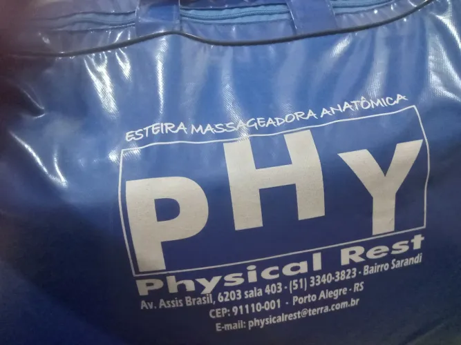 Esteira massageadora anatômica