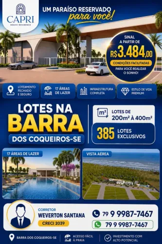 CONDIÇÕES ESPECIAS CAPRI BEACH RESIDENCE