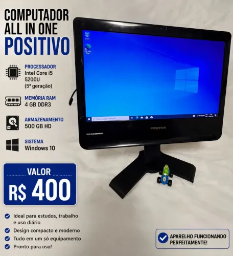 ALL IN ONE POSITIVO CORE I5