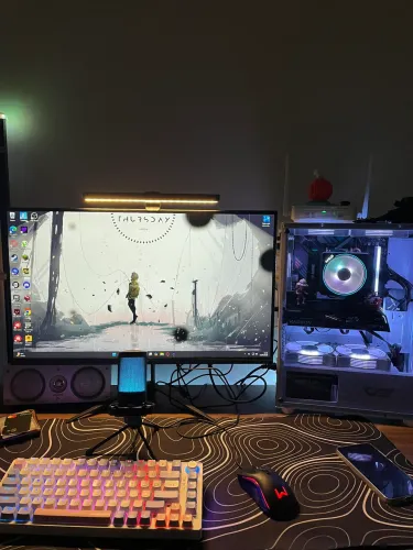PC Gamer Ryzen 5 5600 + RX 6500XT, Completo pra jogar ou trabalhar