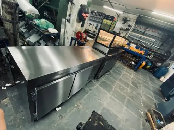 Equipamentos em inox para cozinha industrial