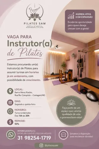 Instrutor de pilates