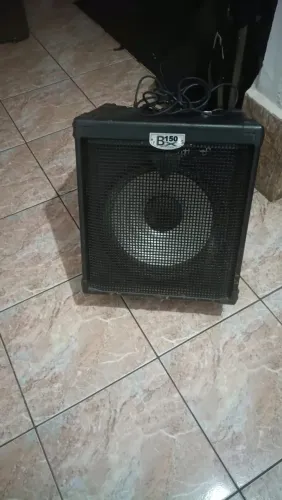 Contra baixo 4 cordas Memphis ativo e cubo BRX 150