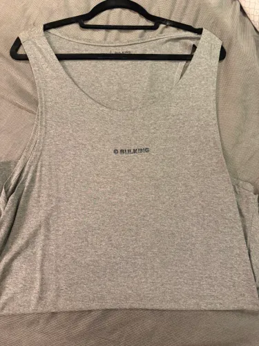 Regata Masculina Bulking Original Cinza Mescla - Tamanho GG (Extra Large)