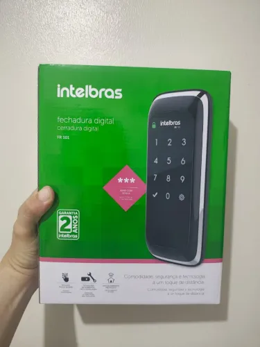 Fechadura Digital Intelbras FR 101 - Nova e com Garantia