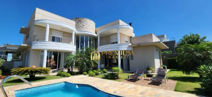 Sobrado com 4 dormitórios à venda, 450 m² por R$ 5.800.000,00 - Condomínio Reserva do Para