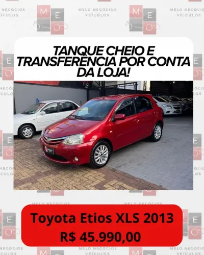 Toyota Etios XLS 1.5 Flex 16V 5P Mec. 2013