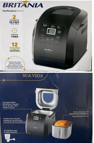 Máquina de fazer pão 