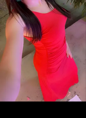 Vestido festa vermelho.