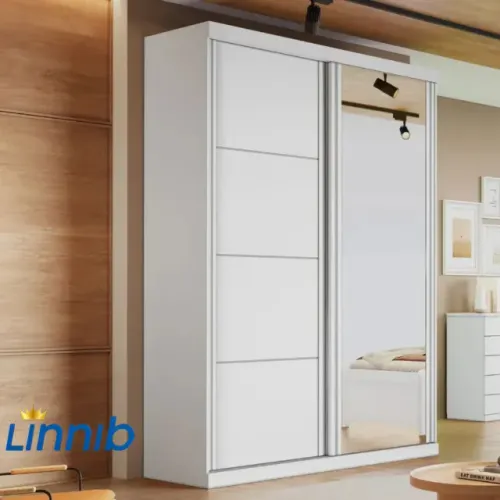 GUARDA ROUPA 2 PORTAS 100%MDF BIANCHI PAGAMENTO SOMENTE NA ENTREGA VENHA PRA @LINNIBMÓVEIS