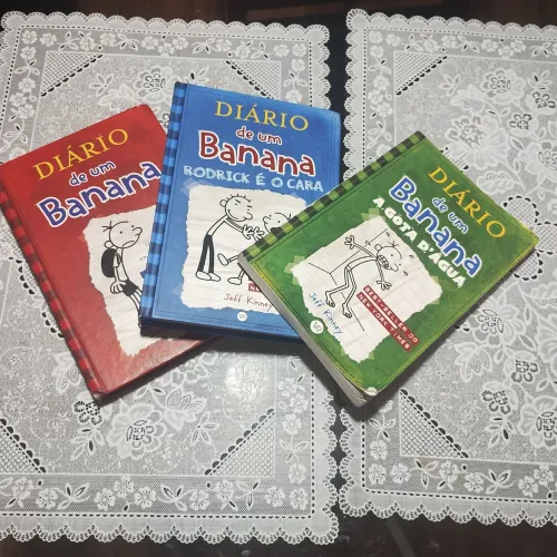 3 edições Diário de um banana 