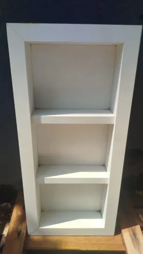 Oferta Nicho esculpido em porcelanato com divisórias