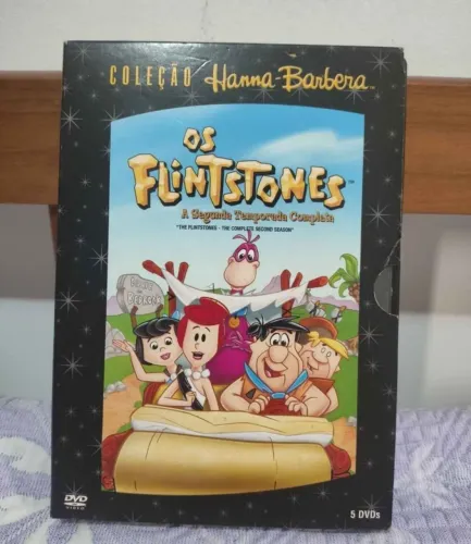 Box dvds os Flintstones 5 dvds edição Hanna Barbera segunda temporada